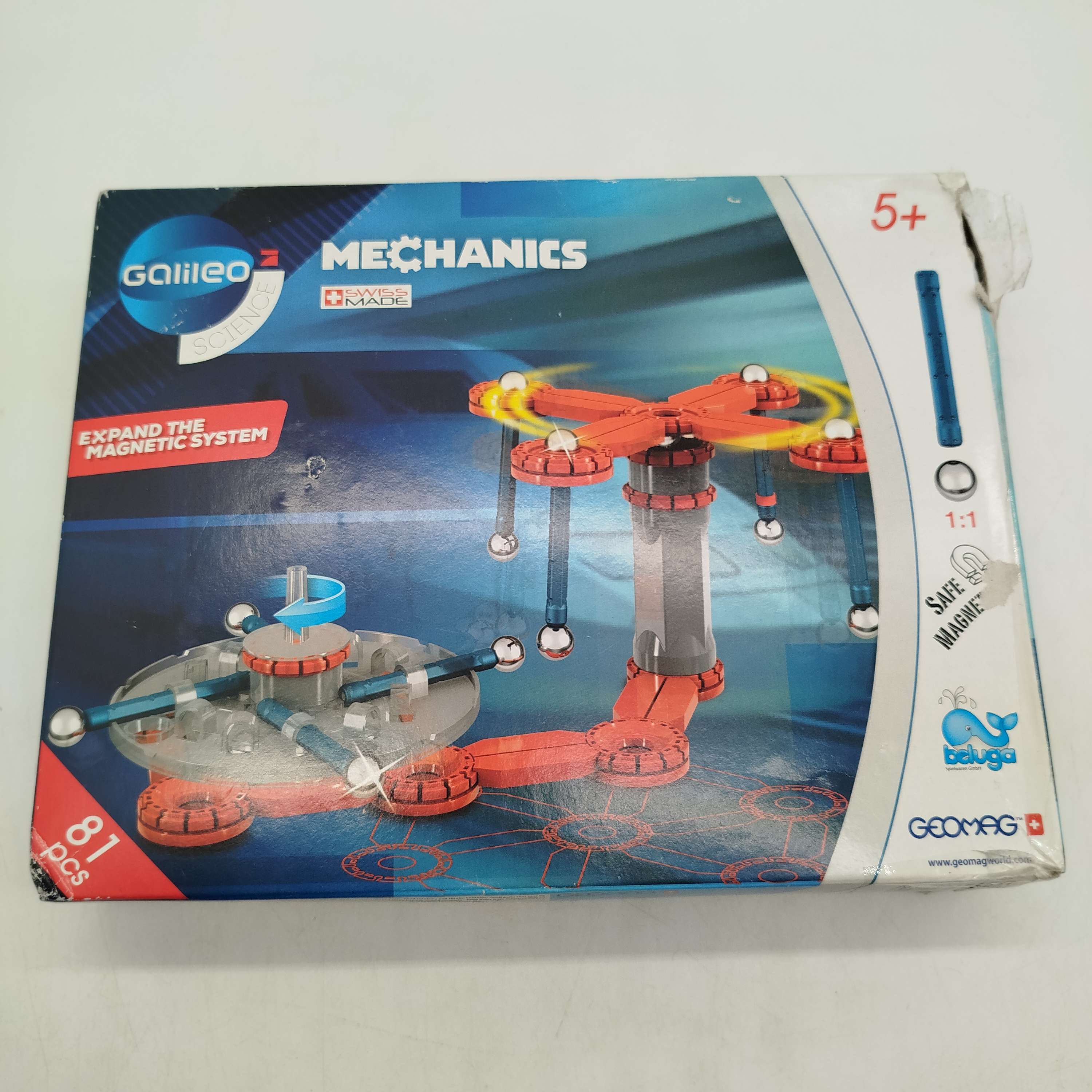 Geomag Galileo 62021 🧱✨ Baukasten, gebraucht, ab 6 7 8 Jahre | ✅ geprüft
